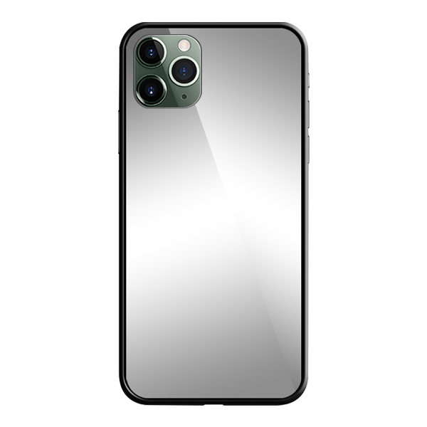 지모 - 아이폰11 프로 맥스 강화유리 미러 거울 케이스